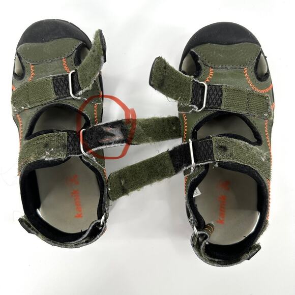 Kamik Toddler Sea Turtle 2 Sandal Size 11 - Picture 7 of 7